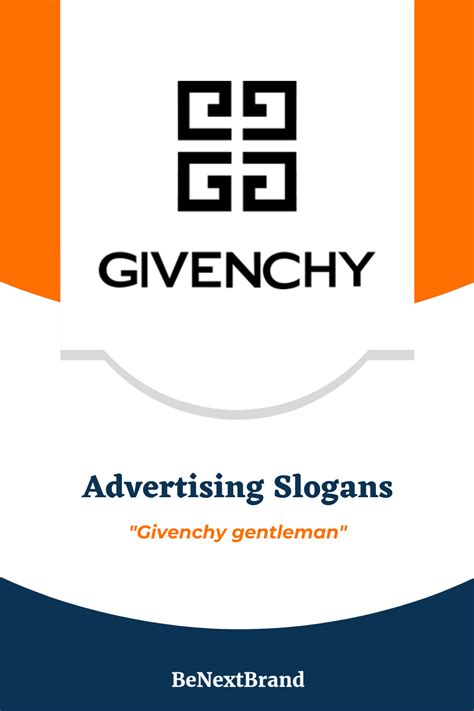 givenchy slogan